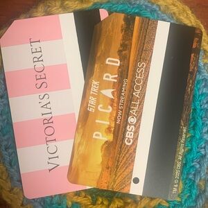 NYC Subway Metrocard Star Trek Picard  Collectible - Rare & Victoria secret